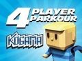 Peli Kogama: 4 pelaajaa Parkour  verkossa