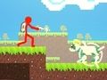 Peli Red Stickman vs Monster School 2 verkossa