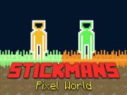 Peli Stickmans Pixel World verkossa