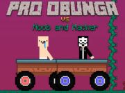 Peli Pro Obunga vs Noob ja Hacker  verkossa
