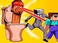 Peli Skibidi WC ja Nubik Survivors  verkossa