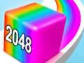 Peli Geometriapino 2048 Run verkossa