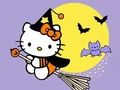 Peli Värityskirja: Kitty Halloween  verkossa