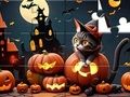 Peli Palapeli: Halloween Cat  verkossa
