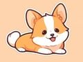 Peli Värityskirja: Corgi  verkossa