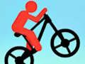 Peli Stickman Bike Runner verkossa