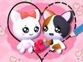 Peli Love Cat Draw Puzzle  verkossa