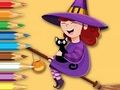 Peli Värityskirja: Trainee Witch  verkossa