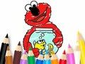 Peli Värityskirja: Elmo Uusi ystävä  verkossa