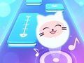 Peli Musiikkikissa! Piano Tiles Peli 3D  verkossa