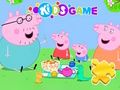 Peli Palapeli: Peppa Pig Family Picnic  verkossa