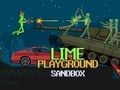 Peli Lime -leikkikenttä hiekkalaatikko verkossa