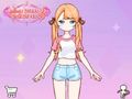 Peli Anime pukeutuu nukke pukeutumaan verkossa