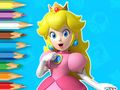 Peli Värityskirja: Nuori prinsessa Peach  verkossa