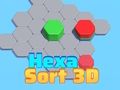 Peli Heksa lajittele 3D verkossa