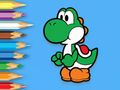 Peli Värityskirja: Yoshi Fishing Time  verkossa