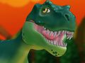Peli Dino Run: Laava verkossa