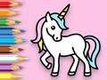 Peli Värityskirja: Happy Unicorn  verkossa