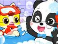 Peli Palapeli: Baby Panda Shower Time  verkossa