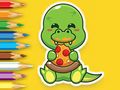 Peli Värityskirja: Hungry Dinosaurs  verkossa