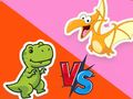Peli Lasten tietokilpailu: Seikkailu dinosauruksen kanssa  verkossa