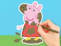 Peli Värityskirja: Peppa Mudassa verkossa Peli Värityskirja: Peppa Mudassa verkossa