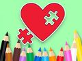 Peli Värityskirja: BTS Heart Jigsaw  verkossa