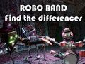 Peli Robot Band - Löydä erot  verkossa