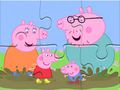 Peli Palapeli: Peppa Pig Muddy Puddles  verkossa