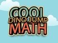 Peli Tyylikäs Dino Jump Math  verkossa