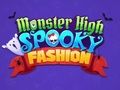 Peli Monster High Spooky -muoti  verkossa
