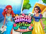 Peli Princess Cottage Core vs Mermaid Core -kilpailijat  verkossa