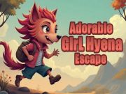 Peli Suloinen Tyttö Hyena Escape  verkossa