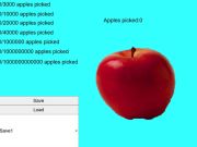 Peli Punainen Apple Clicker  verkossa