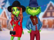Peli Grinch-parin juhlapukeutuminen  verkossa