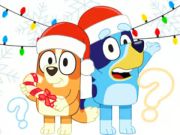 Peli Lasten tietokilpailu: Bluey Christmas Quiz  verkossa