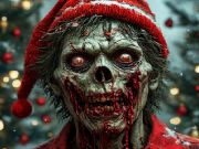 Peli Zombie Christmas Jigsaw verkossa