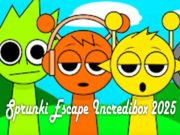Peli Sprunki Escape Incredibox 2025 verkossa