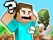 Peli Lasten tietokilpailu: Arvaa Minecraft Voice  verkossa