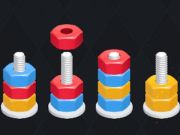 Peli Nuts Puzzle: Värilajittelu  verkossa