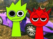 Peli Squid Sprunki Shooter Game 2 verkossa