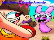 Peli Squid Game X Sprunki Anomalia  verkossa