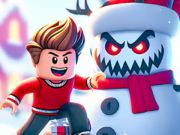 Peli Palapeli: Roblox Snowball Battle  verkossa