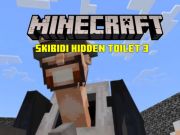 Peli Minecraft skibidi piilotettu wc 3  verkossa