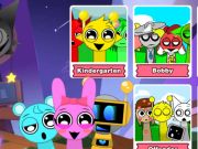 Peli Incredibox Party Frozen Sprunki Beat verkossa