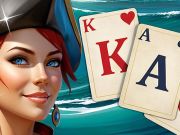 Peli Solitaire Klondike Treasure Island verkossa