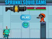 Peli Sprunki Squid Game Rocket Launcher verkossa