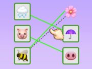 Peli Emoji Puzzle Connect  verkossa