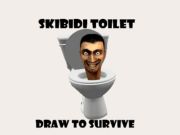 Peli Skibidi wc -veto selviytyäkseen  verkossa