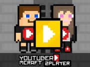 Peli YouTuber Minecraft 2 -pelaaja  verkossa